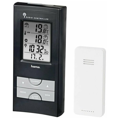 Погодная станция HAMA EWS-165 черный 00186313 287700₽