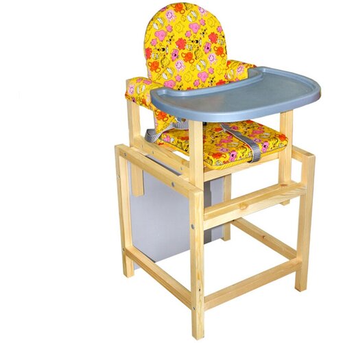 Стол-стул для кормления СТД-07, желтый