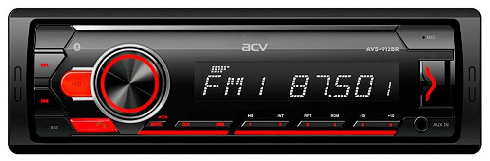 Автомобильный FM/MP3/USB/SD ресивер ACV AVS-912BR