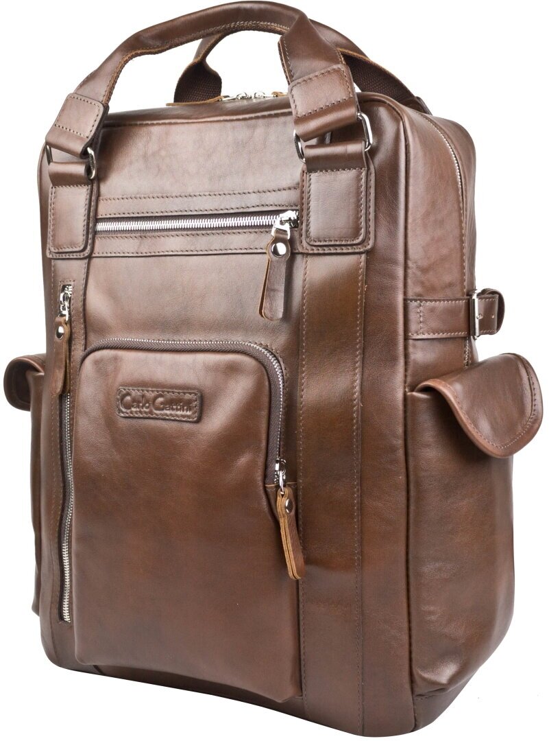 Кожаный рюкзак Carlo Gattini Corruda Premium Brown