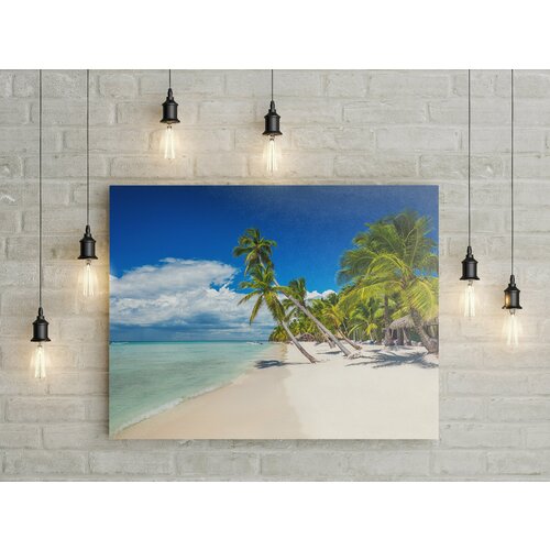 Картина интерьерная на холсте на стену 40 х 60 см для дома, квартиры, офиса, кафе, ресторана, дачи.