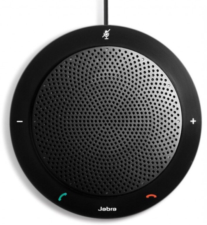 Спикерфон Jabra Speak 410 MS, 2 в 1: музыкальная колонка и устройство громкой связи / Microsoft Teams, проводной (USB-А), цвет черный (7410-109)