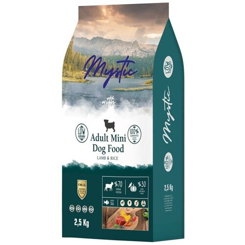 Mystic Adult Mini Dog Food Lamb & Rice с ягненком и рисом (15 кг)