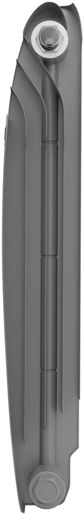Радиаторы отопления De'Longhi БиМеталлический радиатор Royal Thermo Biliner Silver Satin 500 \ 06 секций \
