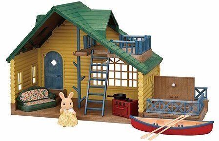 Sylvanian Families Коттедж с зеленой крышей (подарочный набор) 5610 с 3 лет