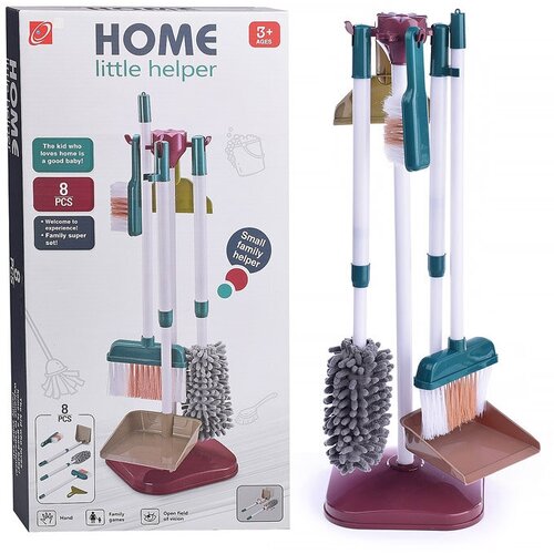 Игровой детский игрушечный набор для уборки дома Oubaoloon 667-60 Маленький уборщик в коробке 1078₽