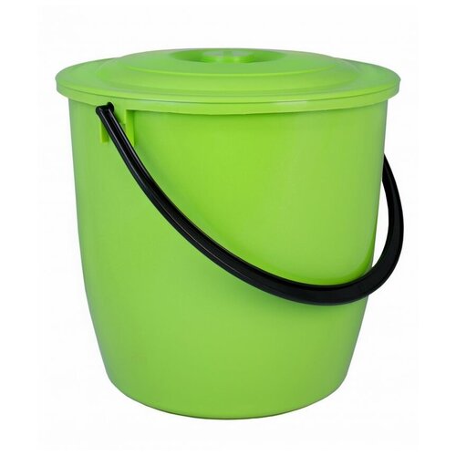 Ведро 13л с крышкой 