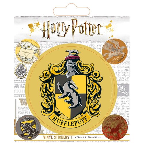 Pyramid International Набор наклеек Harry Potter Hufflepuff многоцветный 5 шт. 1 шт.