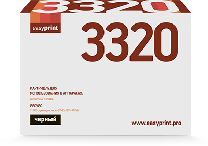 Картридж EasyPrint 106R02306 черный совместимый с принтером Xerox (LX-3320)