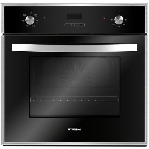 Духовой шкаф электрический Hyundai HEO 6642 IX серебристыйчерный 3180500₽