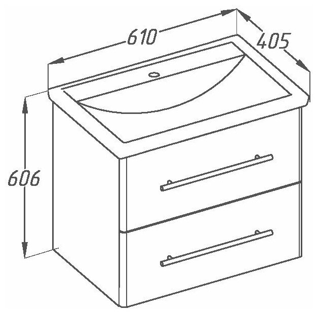 Тумба под раковину Smile - фото №2