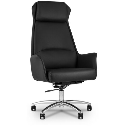 фото Компьютерное кресло stool group topchairs viking для руководителя, обивка: искусственная кожа, цвет: черный