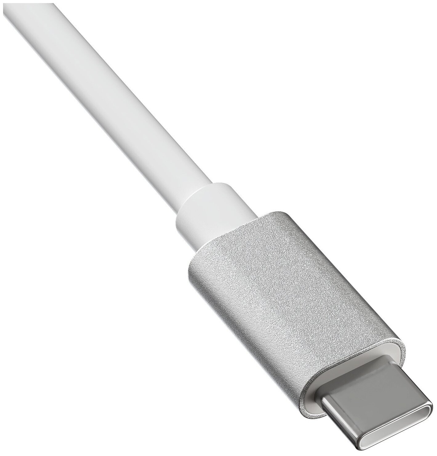 Переходник адаптер конвертер Type C (M) - HDMI (F) GSMIN B97 (4K USB 31 01 м) (Серебристый)