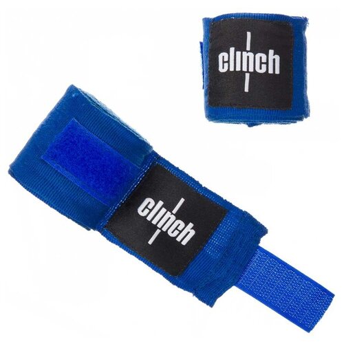 боксерские бинты clinch c139 цвет черный размер 2 5 м Кистевые бинты Clinch Boxing Crepe Bandage Punch 350 см, 350 см