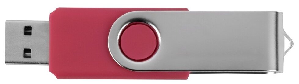 Флеш-карта USB 2.0 32 Gb Квебек, розовый - фотография № 4
