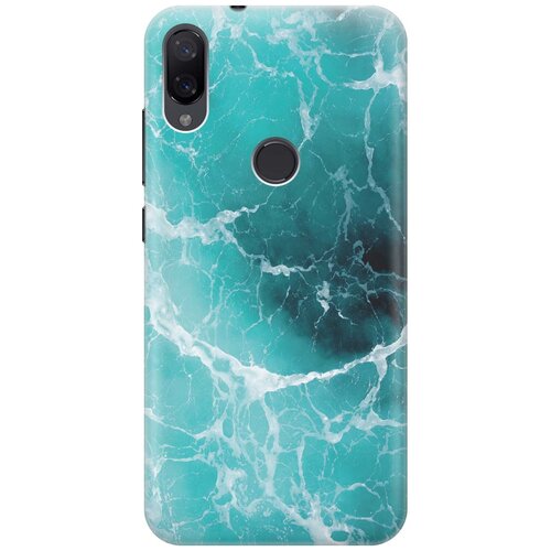 фото Cиликоновый чехол на xiaomi mi play / сяоми ми плей с принтом "лазурный океан" gosso
