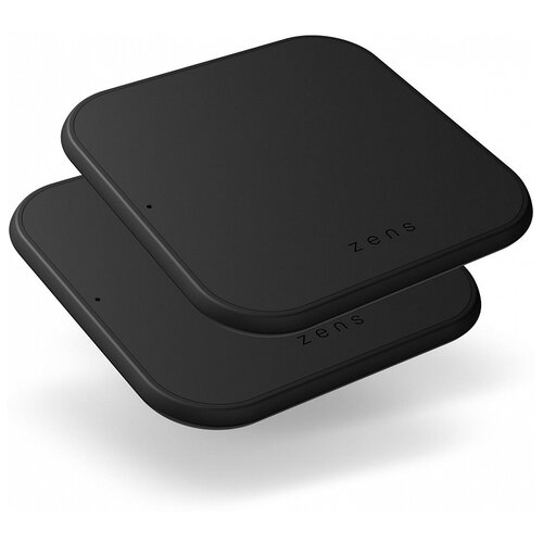 Zens Twin Pack (ZESC12BTWIN/00), черный беспроводное зарядное устройство zens single wireless charger usb c pd 18 вт