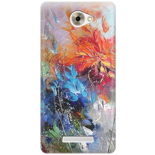 фото Cиликоновый чехол весенний взрыв на bq bqs - 5070 magic / би кью 5070 re:pa