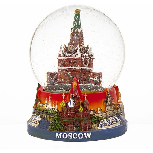 Снежный шар большой Спасская башня 13 см 1850₽