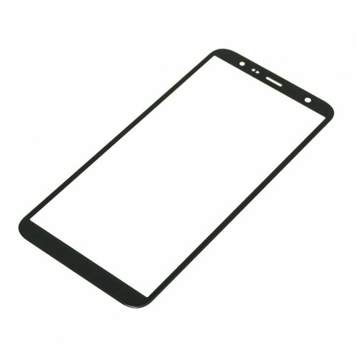 Стекло модуля для Samsung J415 Galaxy J4+ (2018) черный, AA противоударное стекло 2d для samsung j415 galaxy j4 2018 j610 galaxy j6 2018 полное покрытие черный