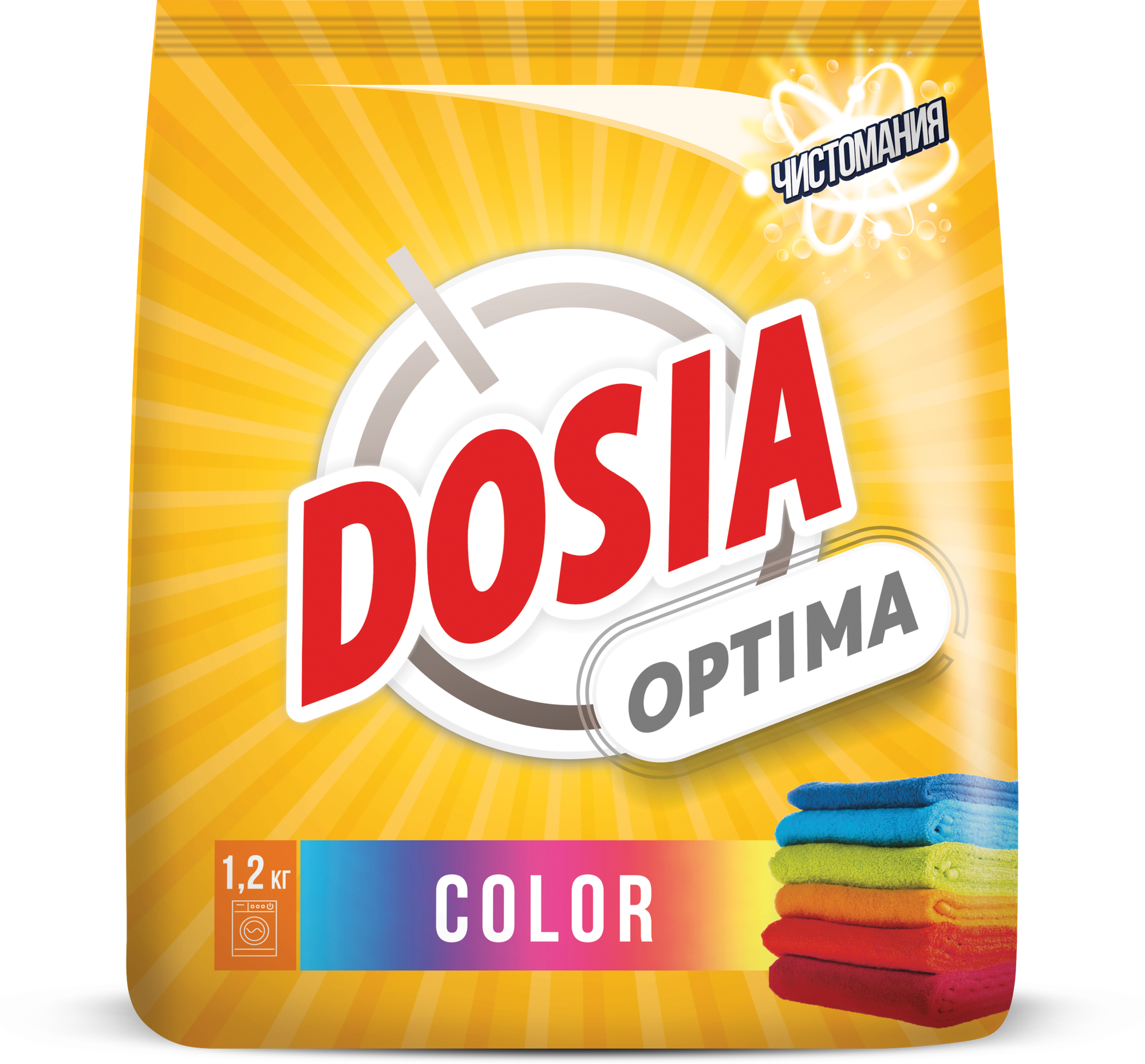 DOSIA OPTIMA COLOR Средство моющее синтетическое порошкообразное 1.2кг