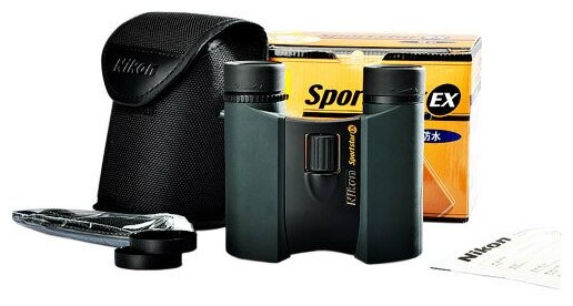 Бинокль Nikon Sportstar EX 10x25 DCF black - фото №7