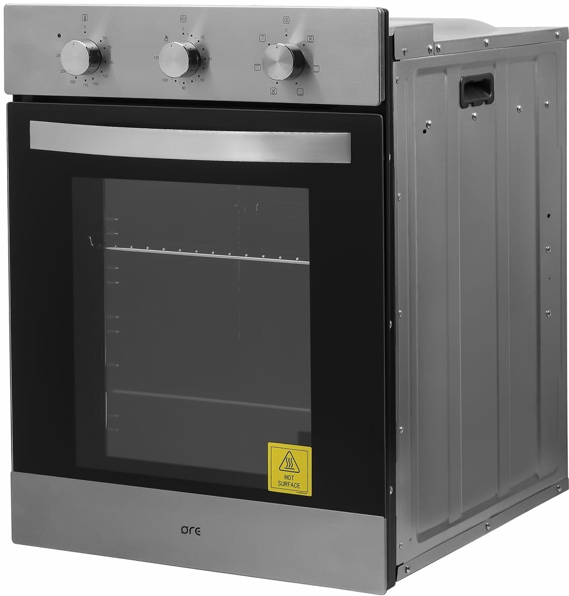 Духовой шкаф электрический встраиваемый ORE VS45 Inox, ширина 45 см, цвет нержавеющая сталь, 6 режимов приготовления - фотография № 18