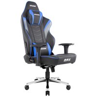 Компьютерное кресло AKRACING Max игровое, обивка: искусственная кожа, цвет: синий