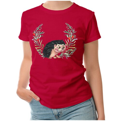 фото Футболка roly, размер l, красный