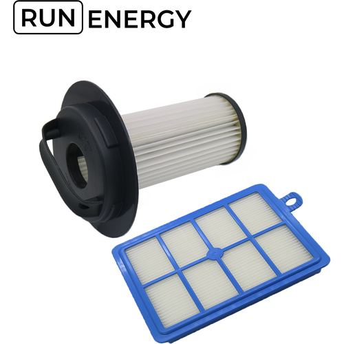 hepa фильтры run energy для пылесоса bosch bbz153hf 00578731 комплект 2 фильтра Комплект фильтров Run Energy для пылесоса Philips Marathon FC9200-FC9218