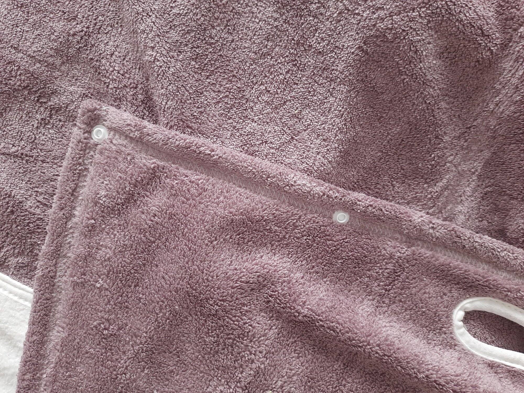 Комплект полотенце(халат) +чалма для бани и сауны. - фотография № 2