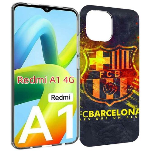 Чехол MyPads FC-Barcelona-Wallpaper-3 для Xiaomi Redmi A1 задняя-панель-накладка-бампер чехол mypads fc barcelona wallpaper 3 для xiaomi 13 задняя панель накладка бампер