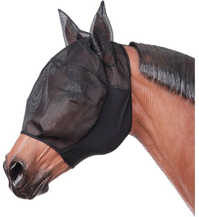 Москитная маска для лошади - фотография № 1