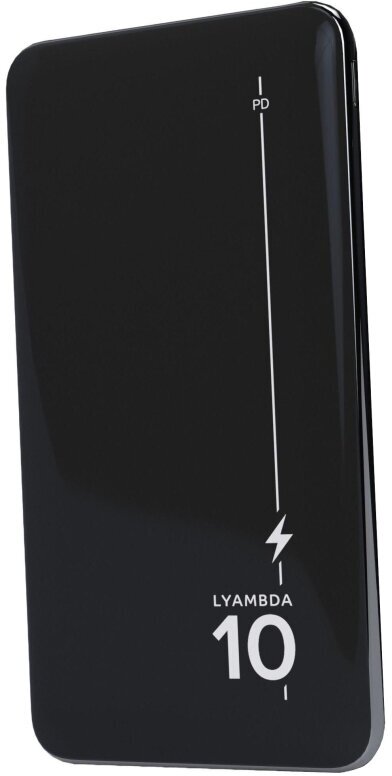 Внешний аккумулятор Lyambda LP302, 10000 мАч, до 18Вт, USB, Type-C, Lightning, Черный LP302 - фото №11