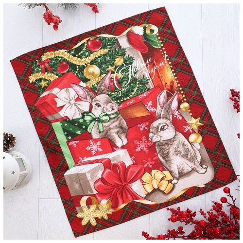 Полотенце новогоднее 