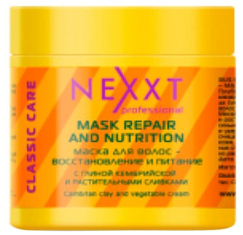NEXPROF Classic care Маска для волос - восстановление и питание, 500 г, 500 мл