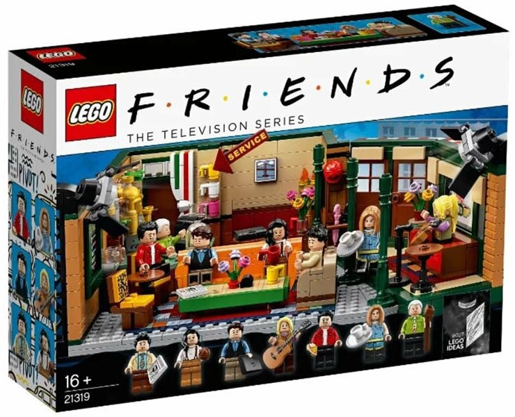 Конструктор Lego Ideas Кафе Друзей 1017 дет. 21319