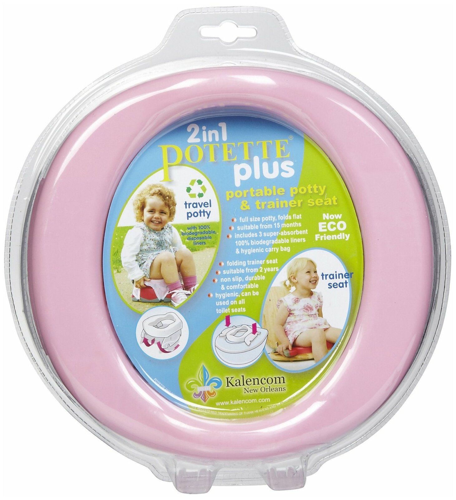 Дорожный горшок Potette plus 2 в 1 + 3 одноразовых пакета — купить в ...