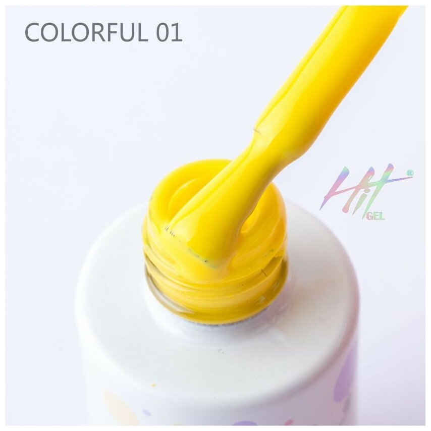 Гель-лак HIT Colorful №01 9 мл