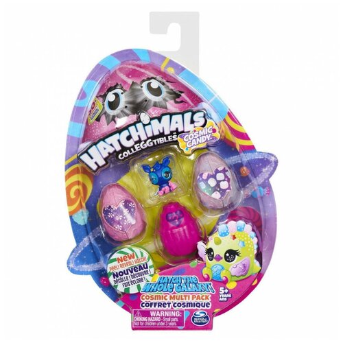 Набор фигурок в яйце Spin Master Hatchimals, Космические сладости, сезон 8, 4 шт.