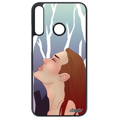 фото Чехол для мобильного huawei p40 lite e, "надежда" девушка аниме utaupia