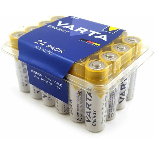 Батарейка (24шт) VARTA LR6 AA Energy 1.5В щелочная