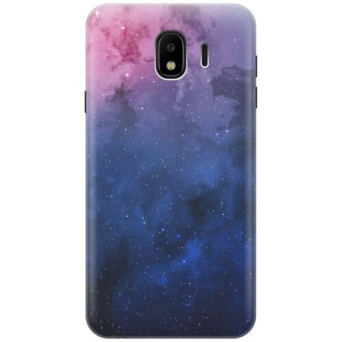 фото Gosso ультратонкий силиконовый чехол-накладка для samsung galaxy j4 (2018) с принтом "звездное зарево"