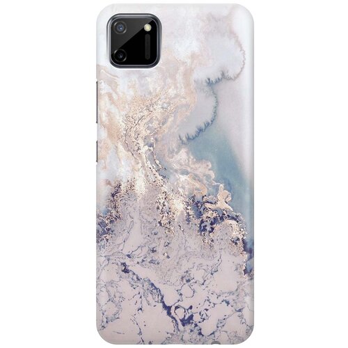 фото Re:pa чехол - накладка artcolor для realme c11 с принтом "мраморная волна"