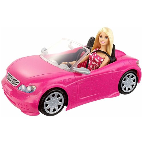 Набор Barbie Гламурный кабриолет, DJR55 кукла barbie barbie и челси игровой набор на день рождения gtm82