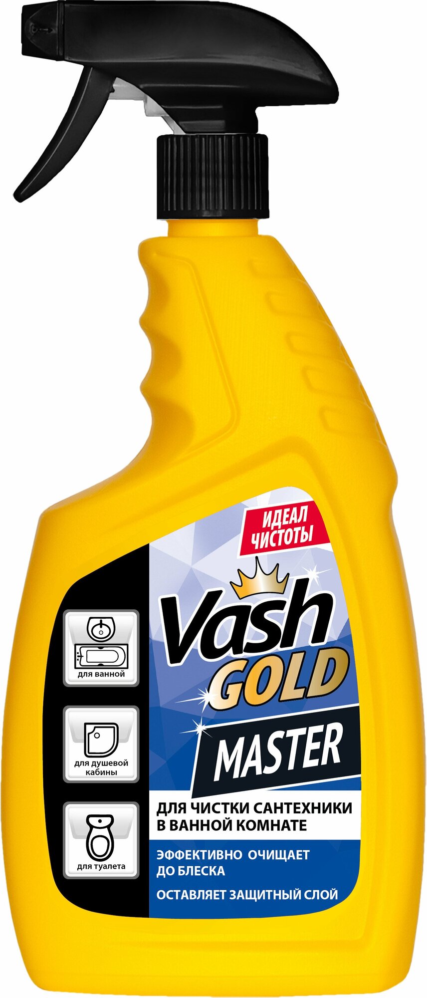 Средство для чистки сантехники 750 мл, Vash Gold Master