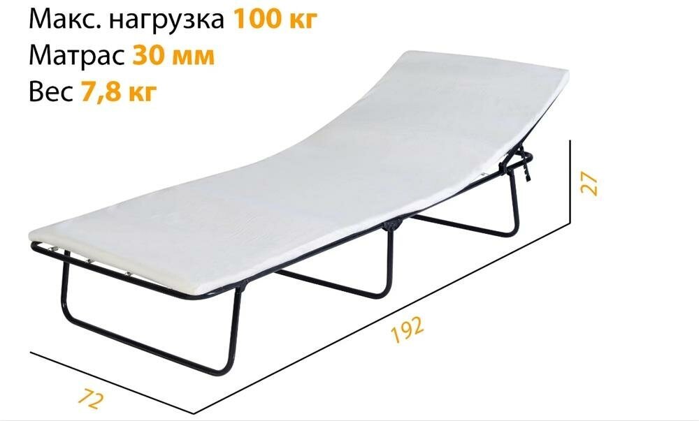 Удачная мебель В-09М Лаура 190X72,5X26см