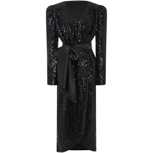 Платье MARINA BUDNIK, размер 46, черный