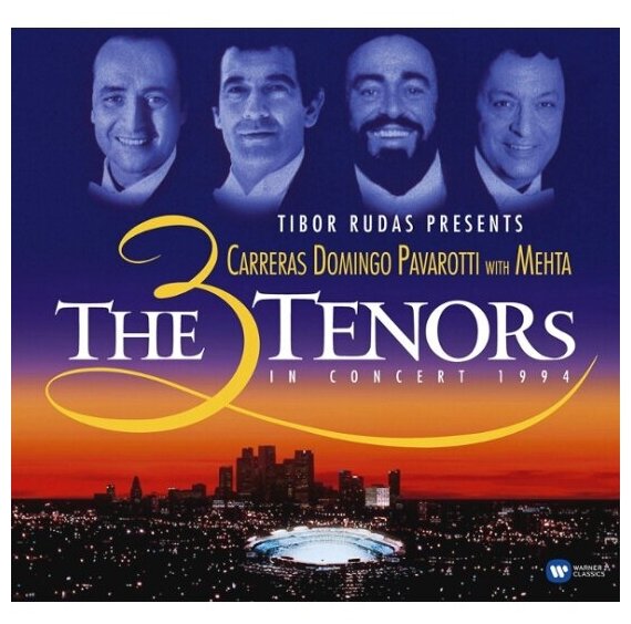 Виниловая пластинка Warner Music The 3 Tenors with Zubin Mehta - The 3 Tenors In Concert 1994 (2LP)