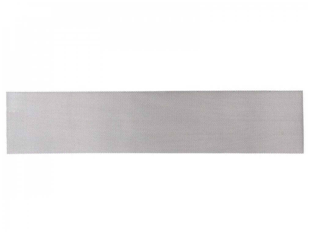 Облицовка радиатора (сетка) алюминий 100 х 30 см черная ячейки 6 х 35 мм DolleX DKS-003
